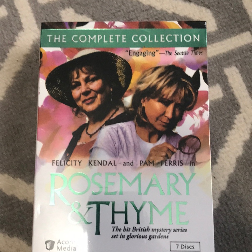 Rosemary and Thyme Complete Series One 1-3 DVD set Acorn Media New